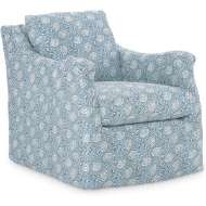 Picture of SLIPCOVERED SWIVEL CHAIR      