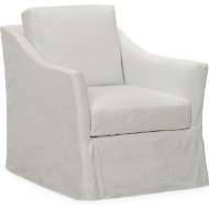 Picture of SLIPCOVERED SWIVEL CHAIR      