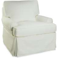 Picture of SLIPCOVERED SWIVEL CHAIR      