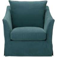 Picture of SLIPCOVERED SWIVEL CHAIR      