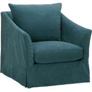 Picture of SLIPCOVERED SWIVEL CHAIR      