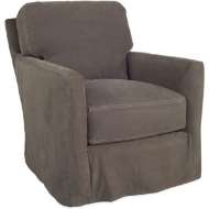 Picture of SLIPCOVERED SWIVEL CHAIR      