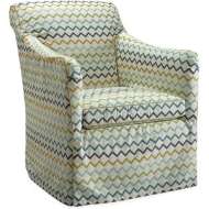 Picture of SLIPCOVERED SWIVEL CHAIR      