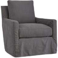 Picture of SLIPCOVERED SWIVEL CHAIR      