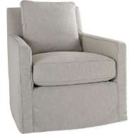 Picture of SLIPCOVERED SWIVEL CHAIR      