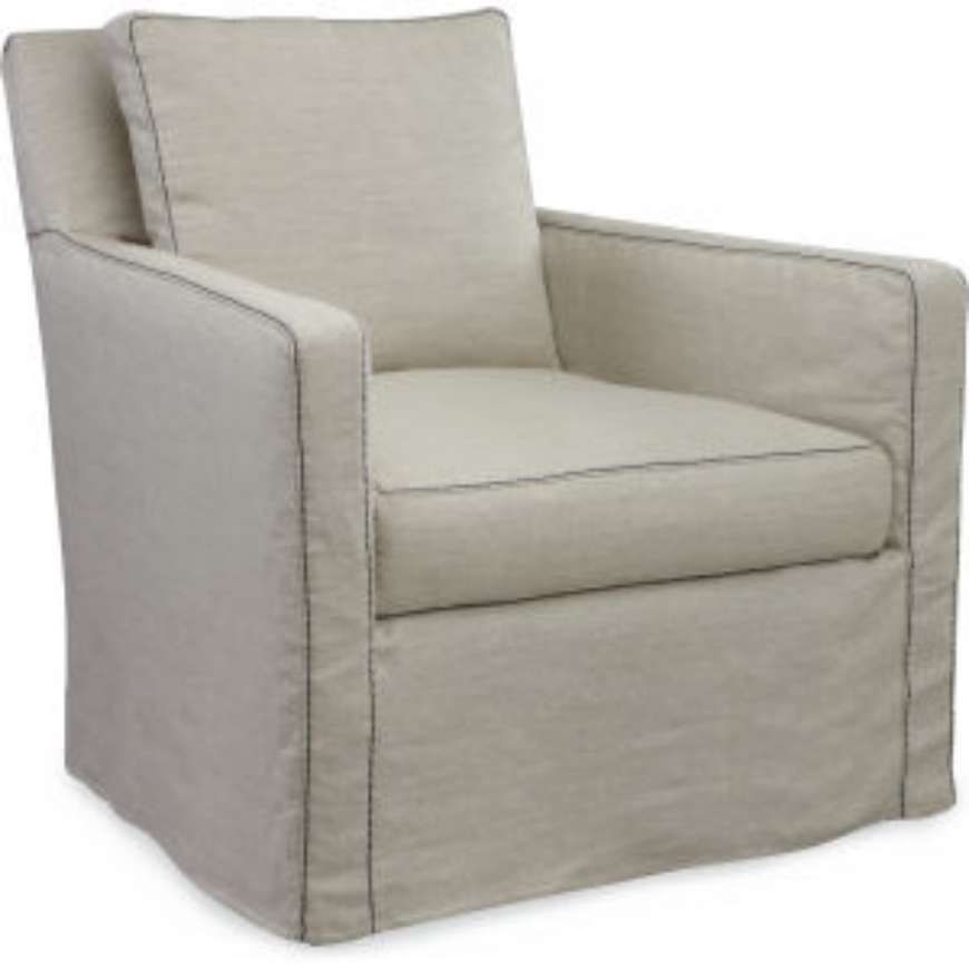 Picture of SLIPCOVERED SWIVEL GLIDER      