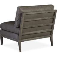 Picture of LEATHER ARMLESS CHAIR      