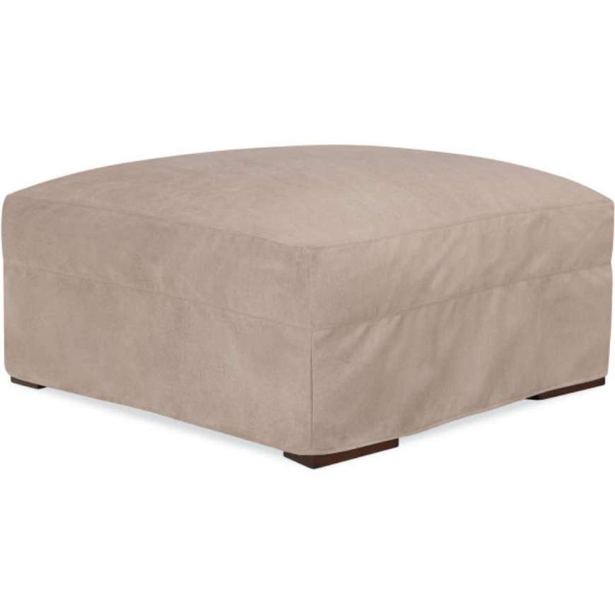 Picture of SLIPCOVERED COCKTAIL OTTOMAN      