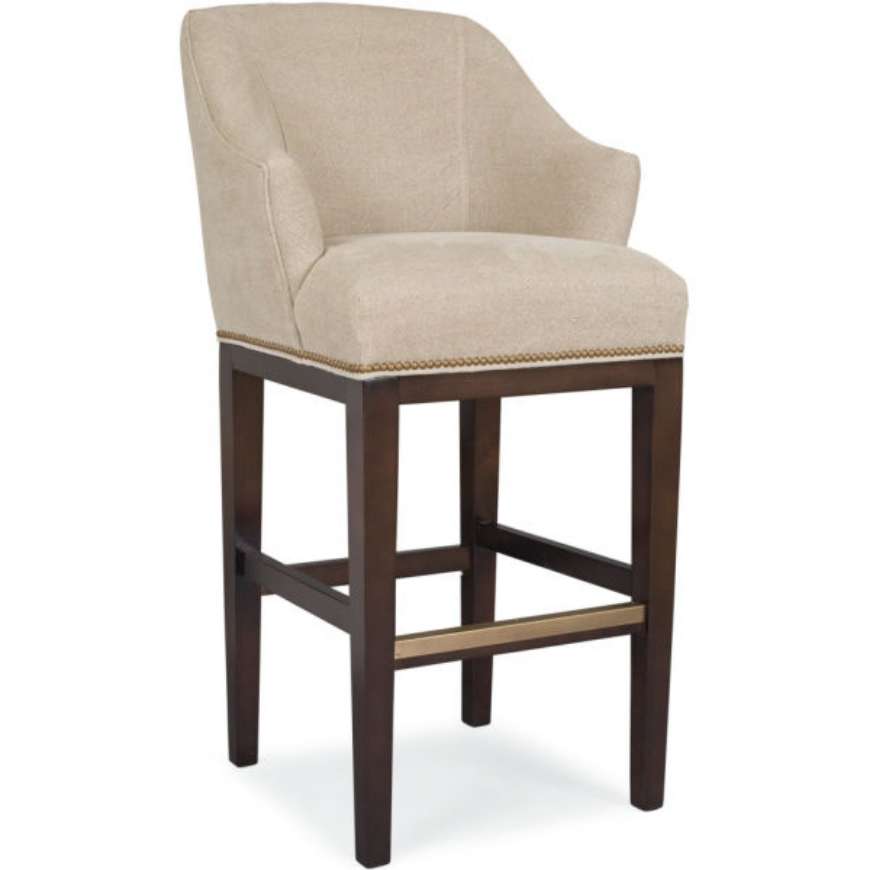 Picture of LEATHER BAR STOOL      