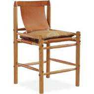 Picture of LEATHER BAR STOOL      