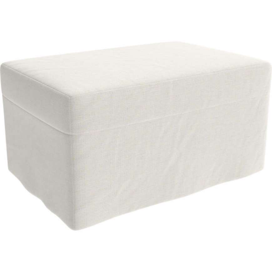 Picture of HAVANA OUTDOOR SLIPCOVERED OTTOMAN     