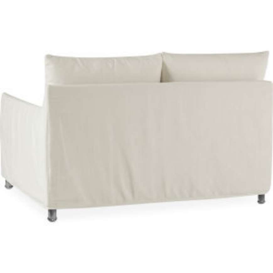 Picture of BEACON OUTDOOR SLIPCOVERED ONE ARM LOVESEAT   