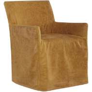 Picture of LEATHER SLIPCOVERED CHAIR      