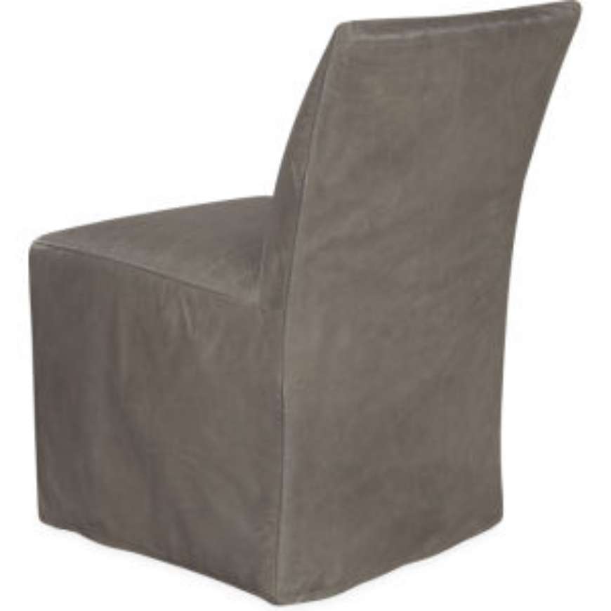 Picture of LEATHER SLIPCOVERED CHAIR      