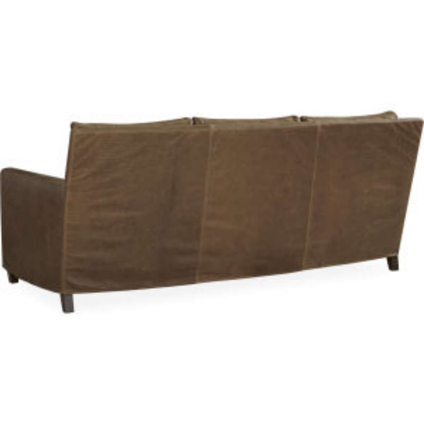 Picture of LEATHER SLIPCOVERED SOFA      