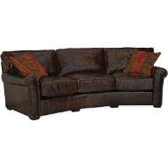 Picture of LEATHER WEDGE SOFA      