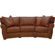 Picture of LEATHER WEDGE SOFA      