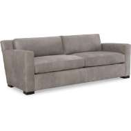 Picture of LEATHER TWO CUSHION SOFA     