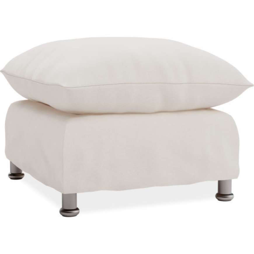 Picture of BEACON OUTDOOR SLIPCOVERED OTTOMAN     