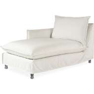 Picture of BAHA OUTDOOR SLIPCOVERED ONE ARM CHAISE   