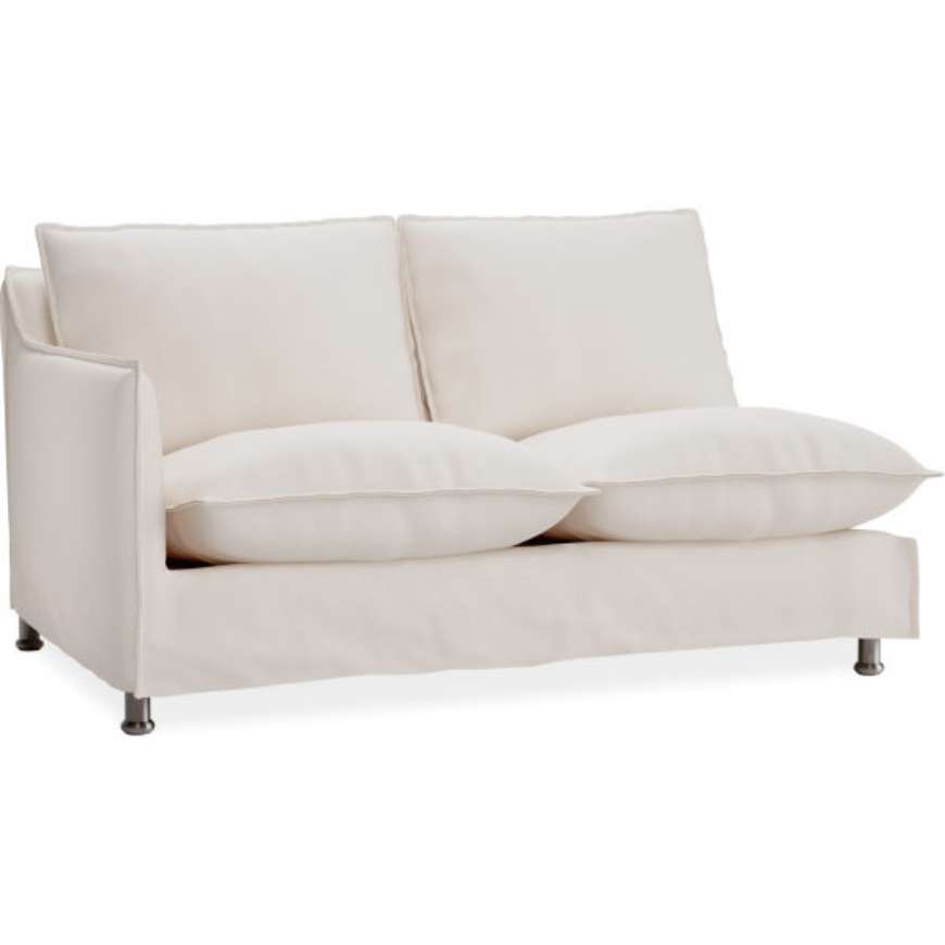 Picture of BAHA OUTDOOR SLIPCOVERED ONE ARM LOVESEAT   