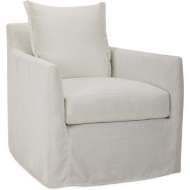 Picture of CYPRESS OUTDOOR SLIPCOVERED SWIVEL CHAIR    