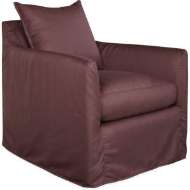 Picture of CYPRESS OUTDOOR SLIPCOVERED SWIVEL CHAIR    