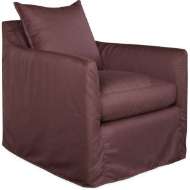 Picture of CYPRESS OUTDOOR SLIPCOVERED SWIVEL GLIDER    