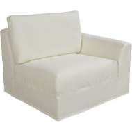 Picture of BERMUDA OUTDOOR SLIPCOVERED ONE ARM CHAIR   