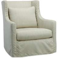 Picture of LOTUS OUTDOOR SLIPCOVERED CHAIR     