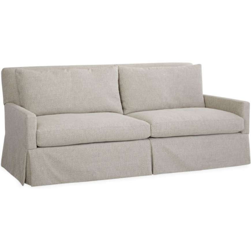 Picture of LEATHER TWO CUSHION SOFA     