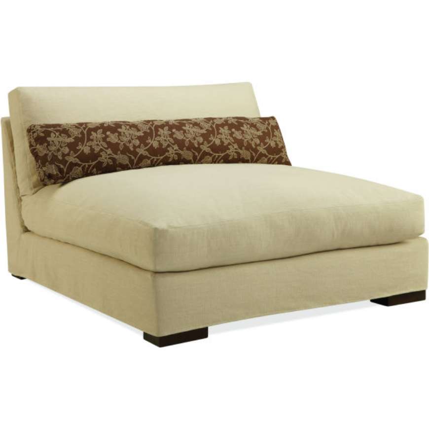 Picture of SLIPCOVERED ARMLESS CHAISE      