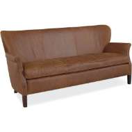 Picture of LEATHER APARTMENT SOFA      