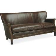 Picture of LEATHER APARTMENT SOFA      