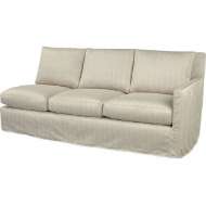 Picture of NANDINA OUTDOOR SLIPCOVERED ONE ARM SOFA   