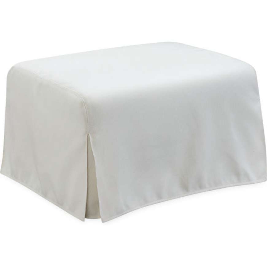 Picture of SUNSET OUTDOOR SLIPCOVERED OTTOMAN     