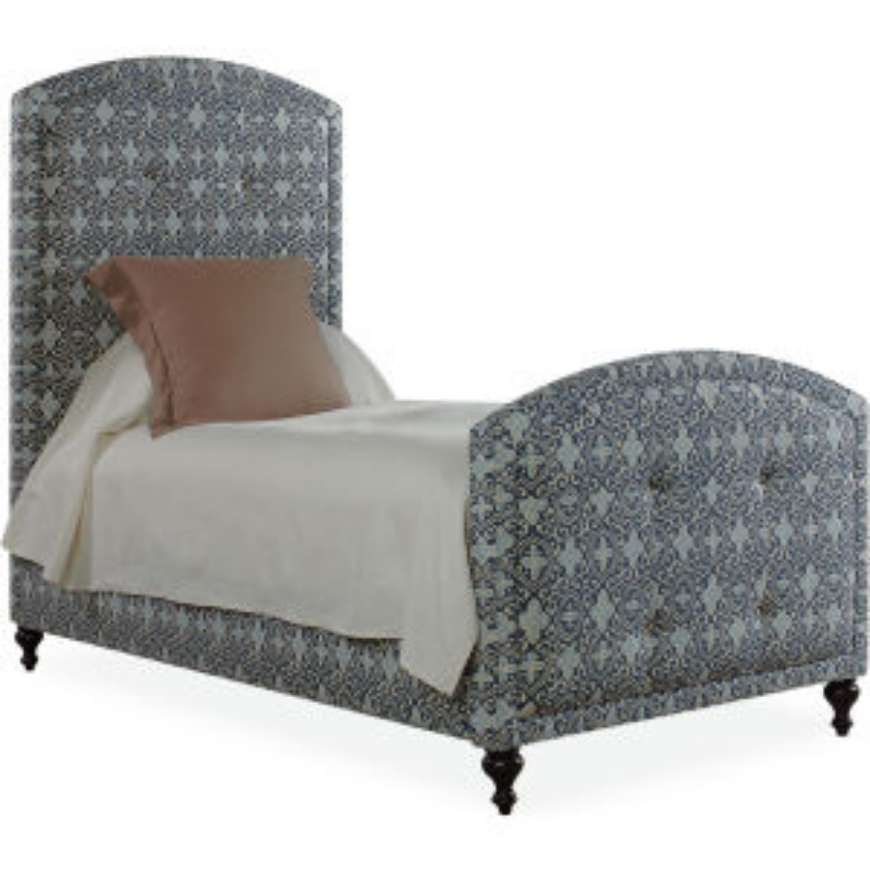 Picture of ARCH HEADBOARD & FOOTBOARD BED - TWIN SIZE 