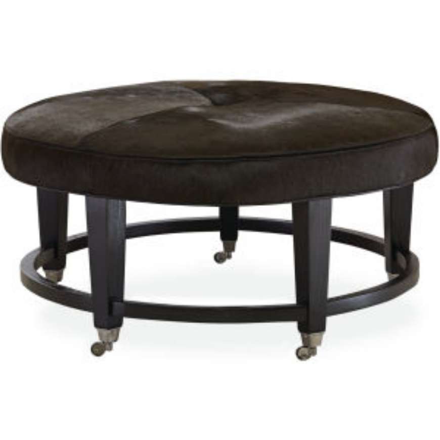 Picture of LEATHER OTTOMAN AND 45293     