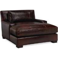 Picture of LEATHER TV LOUNGER      