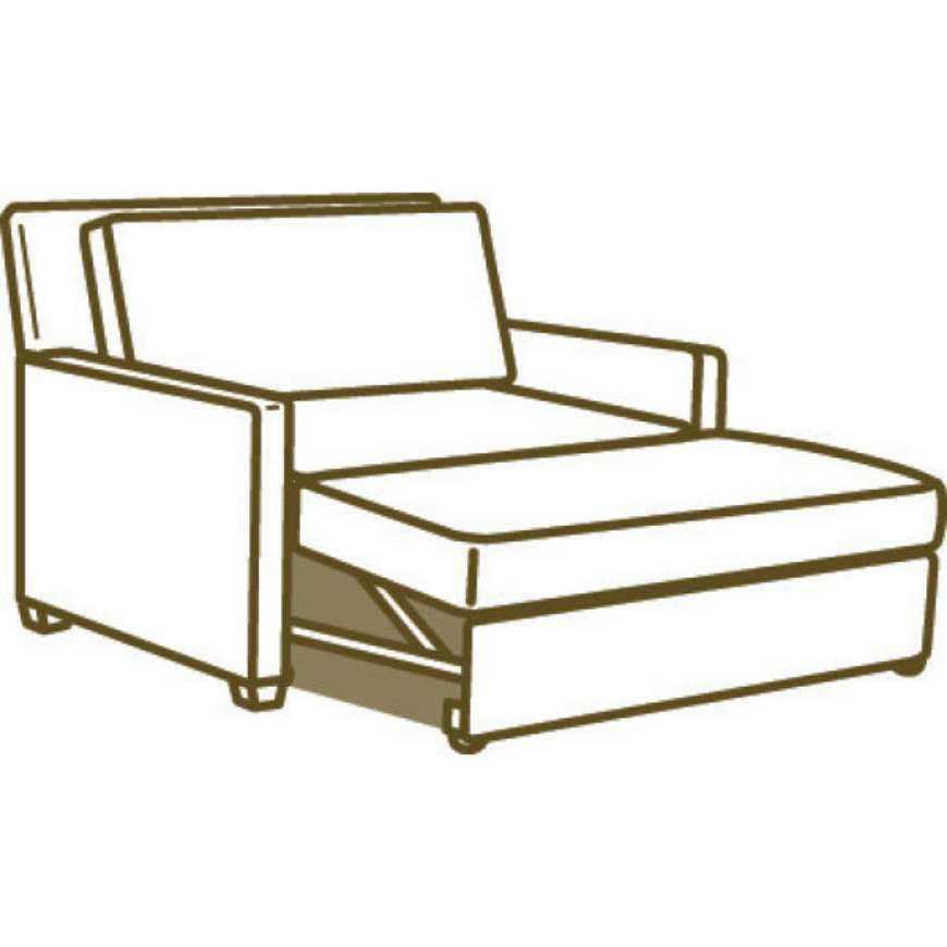 Picture of CONVERTIBLE CHAISE       