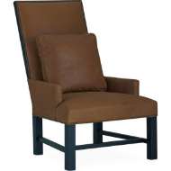 Picture of LEATHER WEBBED BACK CHAIR     