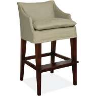 Picture of SLIPCOVERED CAMPAIGN BAR STOOL     