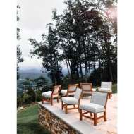 Picture of TEAK OUTDOOR SHIN TOASTER CHAIR    