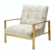 Picture of ARLO TUFTED BRASS CHAIR