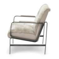 Picture of JADA TUFTED IRON CHAIR