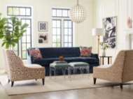 Picture of HENDERSON SKIRTED BENCH CUSHION SOFA