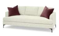 Picture of LAUREN BRONZE BENCH CUSHION SOFA