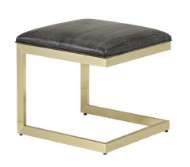 Picture of JOSS BRASS OTTOMAN