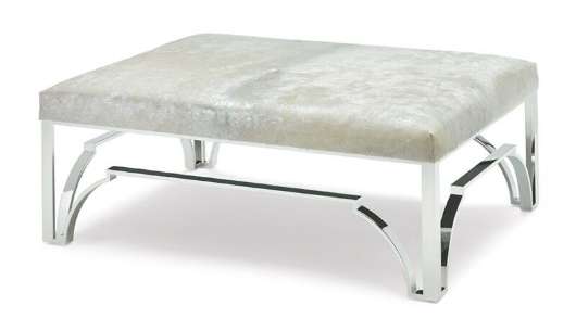 Picture of CYRA CHROME OTTOMAN