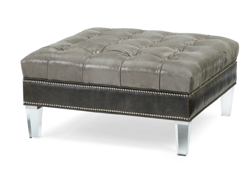 Picture of PIPPA SQUARE TUFTED STORAGE OTTOMAN